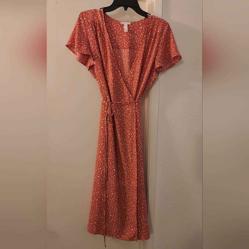 Leith wrap dress